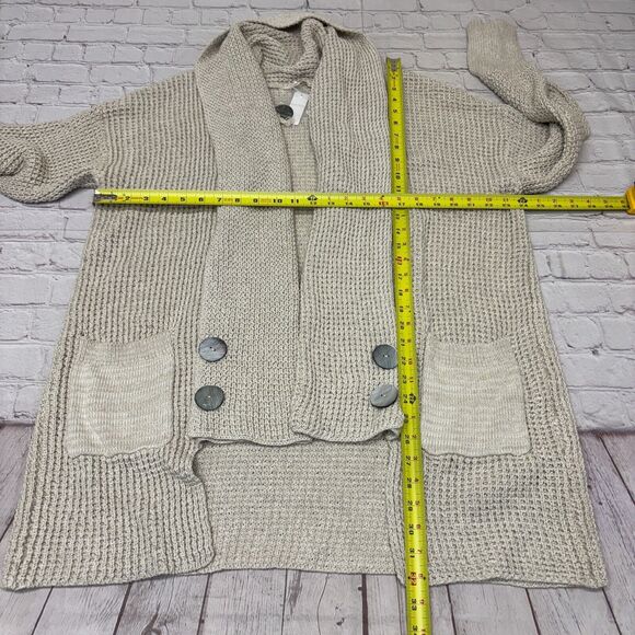 NWT Soft Surroundings Women Open Front Knit Cardigan Sweater Size Large B376 -28 - Picture 2 of 16